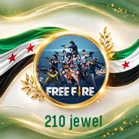 210 Free Fire jewel